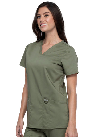 WW620 Cherokee Workwear Revolution V-Neck Top (XXS - 5XL)