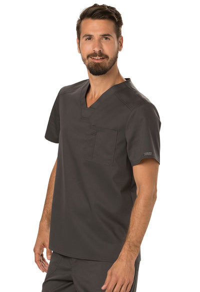 WW690 Cherokee Workwear Revolution Men's Tuckable V-Neck Top (XS - 5XL)