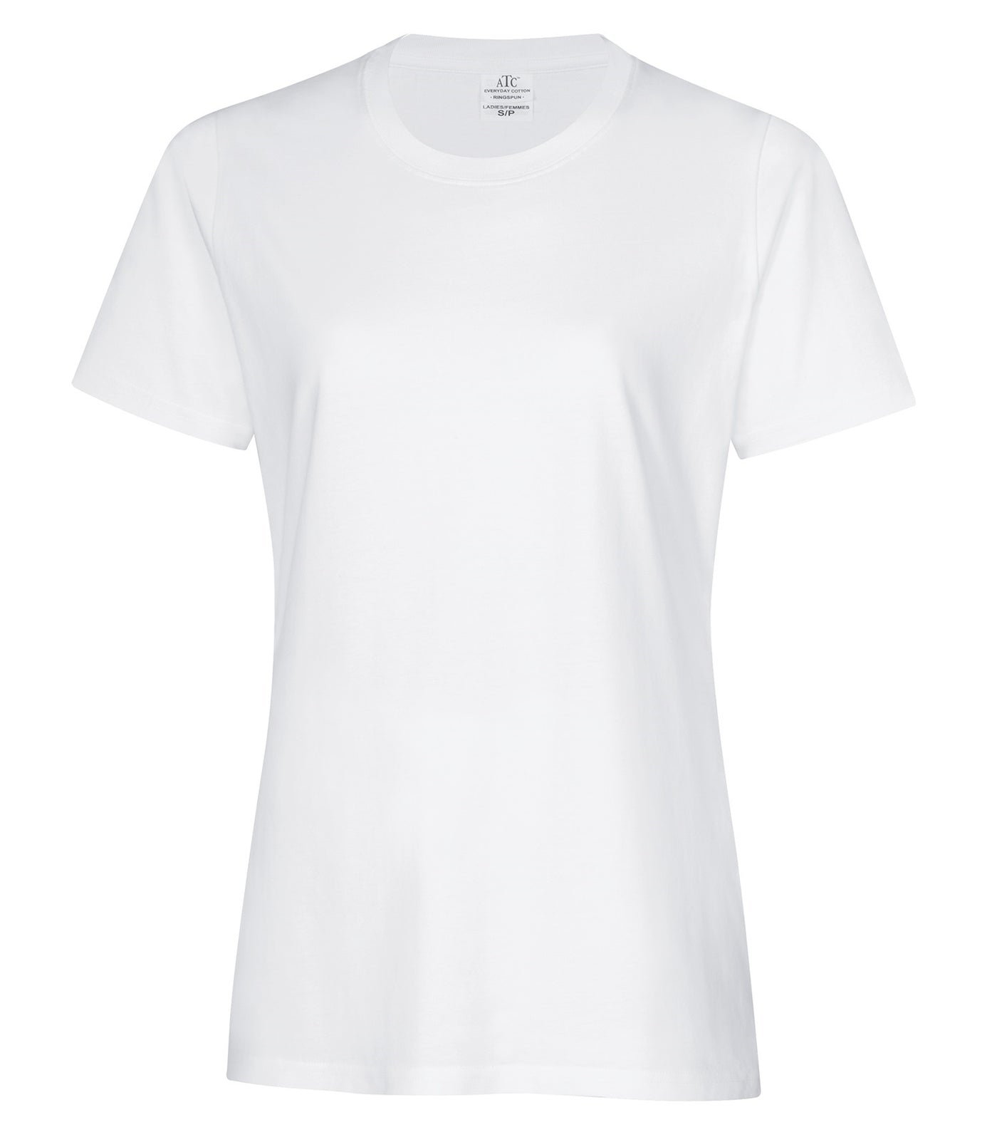 ATC2000L Soft Everyday Round Neck Short Sleeves Women T-Shirt (XS - 3XL)