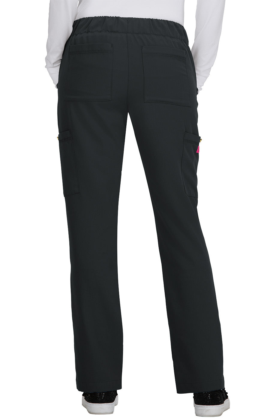 B700 Betsy Johnson Buttercup Women's 6-Pocket Slim Fit Scrub Pants (XXS - 3XL)