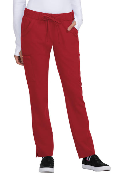 B700 Betsy Johnson Buttercup Women's 6-Pocket Slim Fit Scrub Pants (XXS - 3XL)