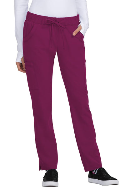 B700 Betsy Johnson Buttercup Women's 6-Pocket Slim Fit Scrub Pants (XXS - 3XL)