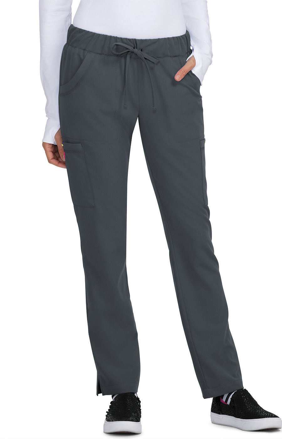 B700 Betsy Johnson Buttercup Women's 6-Pocket Slim Fit Scrub Pants (XXS - 3XL)