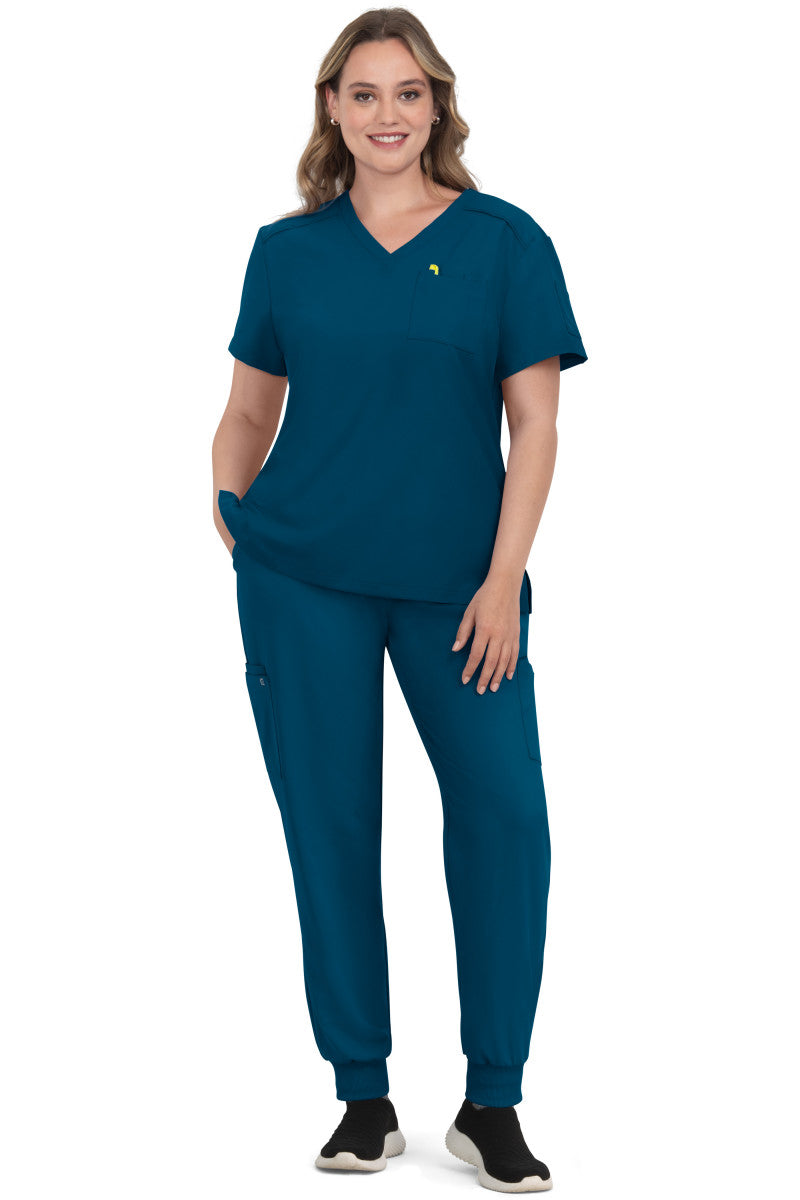 C100 Koi Cureology Aura Scrub Top  (XXS - 5XL)