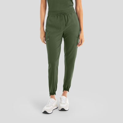 WB415 White Cross CRFT Jogger Pants Fluid Resistant (XXS - 3XL)
