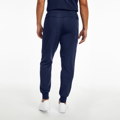 WB417 White Cross CRFT Men Jogger Fluid Resistant Scrub Pants (XS - 3XL)