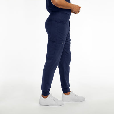 WB417 White Cross CRFT Men Jogger Fluid Resistant Scrub Pants (XS - 3XL)