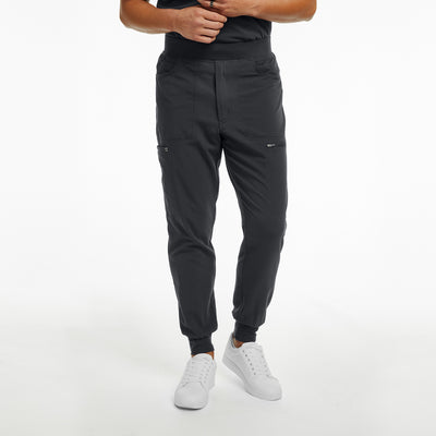 WB417 White Cross CRFT Men Jogger Fluid Resistant Scrub Pants (XS - 3XL)
