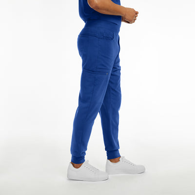 WB417 White Cross CRFT Men Jogger Fluid Resistant Scrub Pants (XS - 3XL)