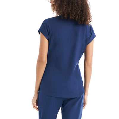 WT128 White Cross CRFT One Pocket Scrub Top Fluid Resistant (XXS - 3XL)