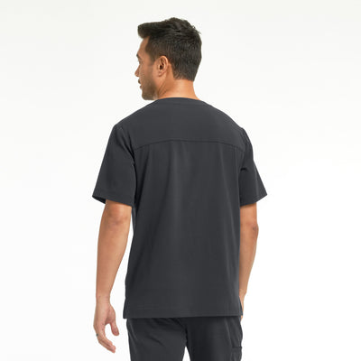 WT151 White Cross CRFT Men Scrub 4 Pockets Top Fluid Resistant (XS - 3XL)