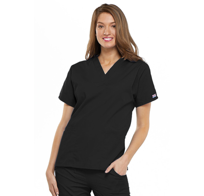 4700 Cherokee Workwear V-Neck Top (XXS - 5XL)