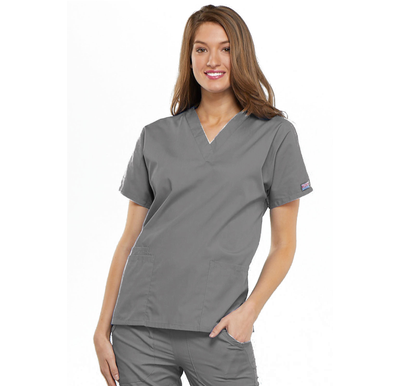 4700 Cherokee Workwear V-Neck Top (XXS - 5XL)