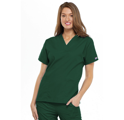 4700 Cherokee Workwear V-Neck Top (XXS - 5XL)