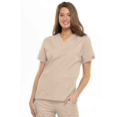 4700 Cherokee Workwear V-Neck Top (XXS - 5XL)