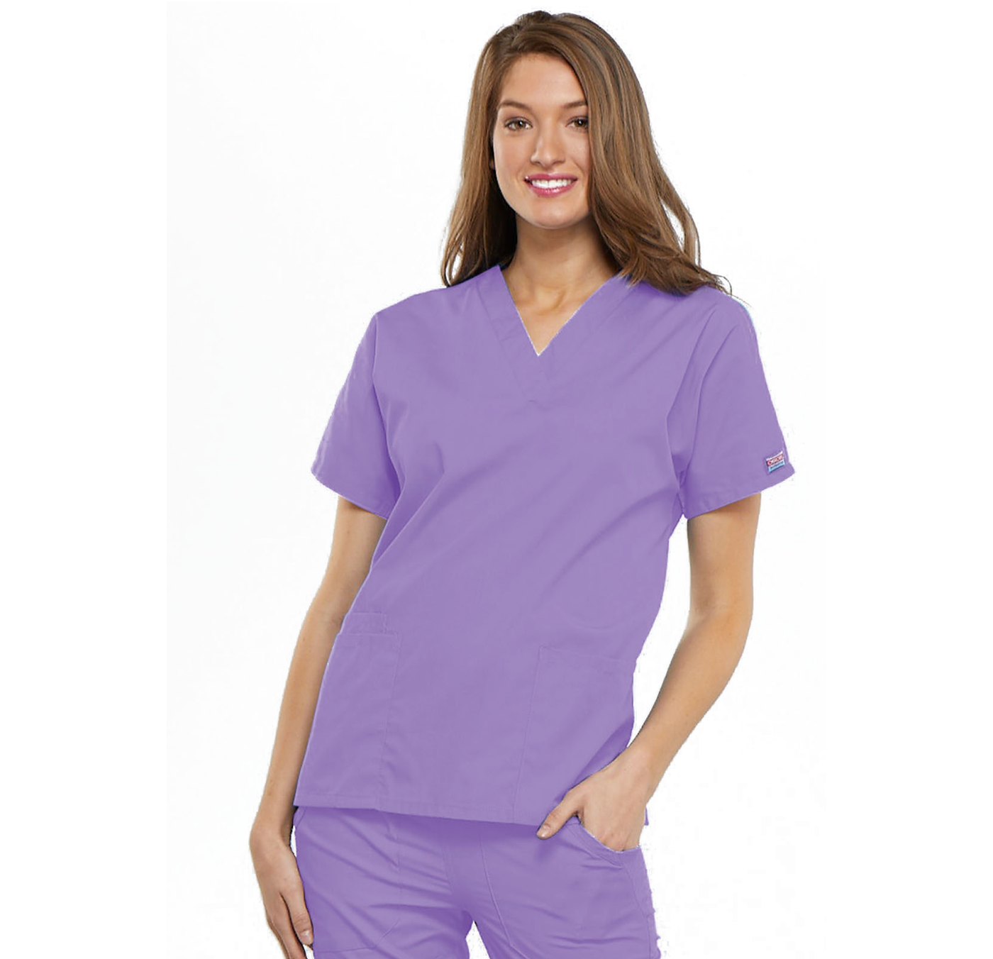 4700 Cherokee Workwear V-Neck Top (XXS - 5XL)