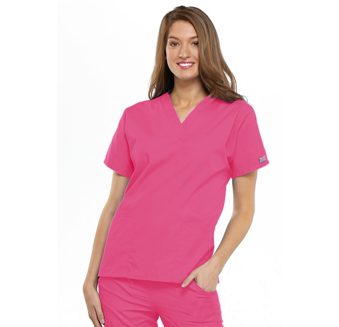 4700 Cherokee Workwear V-Neck Top (XXS - 5XL)