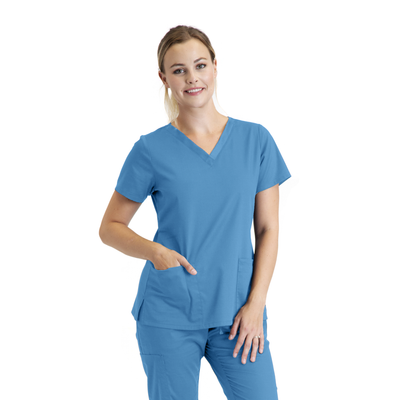 BE001 Barco Essentials Scrubs Women Top (XXS to 5XL)