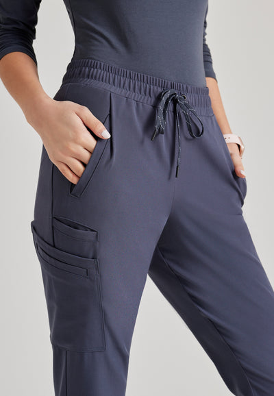 BUP647 Barco Unify Luxe360 Spandex Stretch Women Jogger Pants (XS - 5XL)