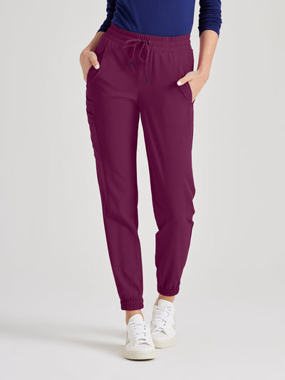 BUP647 Barco Unify Luxe360 Spandex Stretch Women Jogger Pants (XS - 5XL)