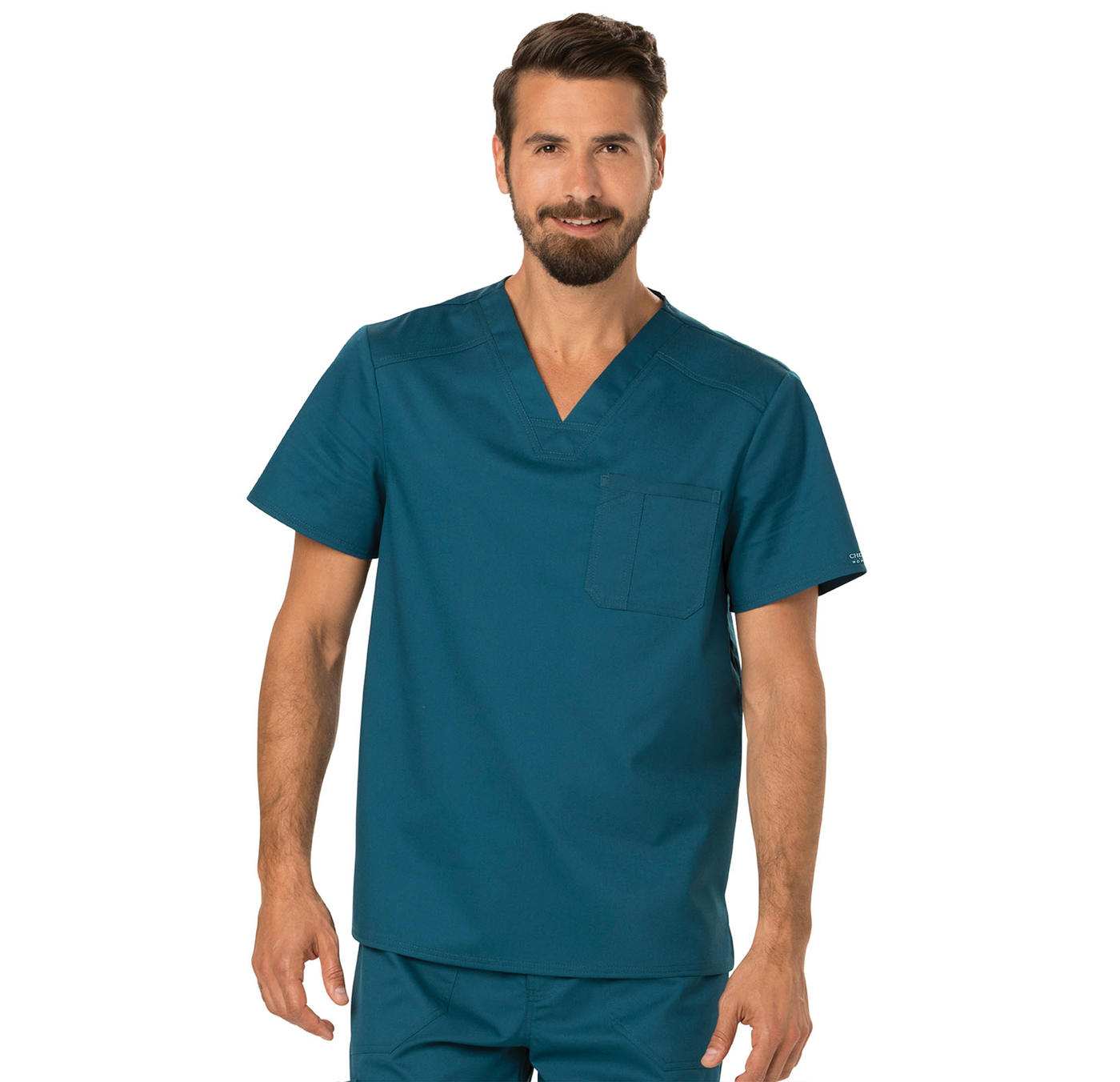 WW690+WW140 Cherokee Workwear Revolution Men's Scrub Set (XS - 5XL)